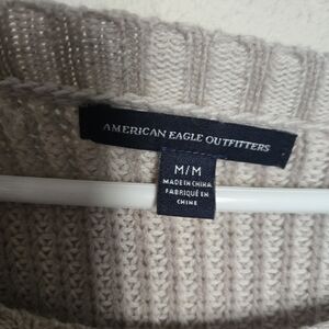 American Eagle Outfitters Women's Cream Sweater